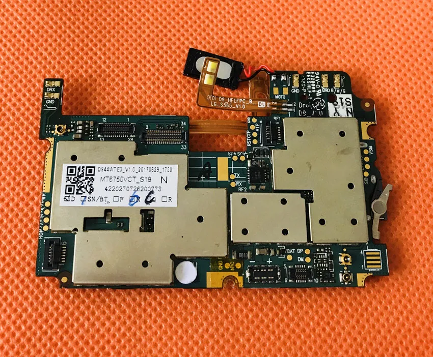 Б/у оригинальная материнская плата 4 Гб ОЗУ + 64 ПЗУ для Leagoo T5 MT6750T Восьмиядерный 5