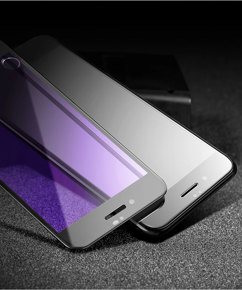 25 шт./лот YIYONG закаленное стекло для iPhone 6 6s 7 8 Plus полное покрытие 5D анти синий экран протектор для iPhone x s xr xs Max стекло
