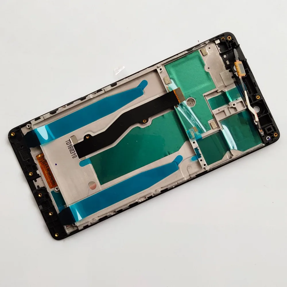 Высококачественный 5,5 дюймовый черный/белый для Lenovo K8 Note XT1902-3 ЖК-дисплей сенсорный экран дигитайзер сборка Замена с рамкой