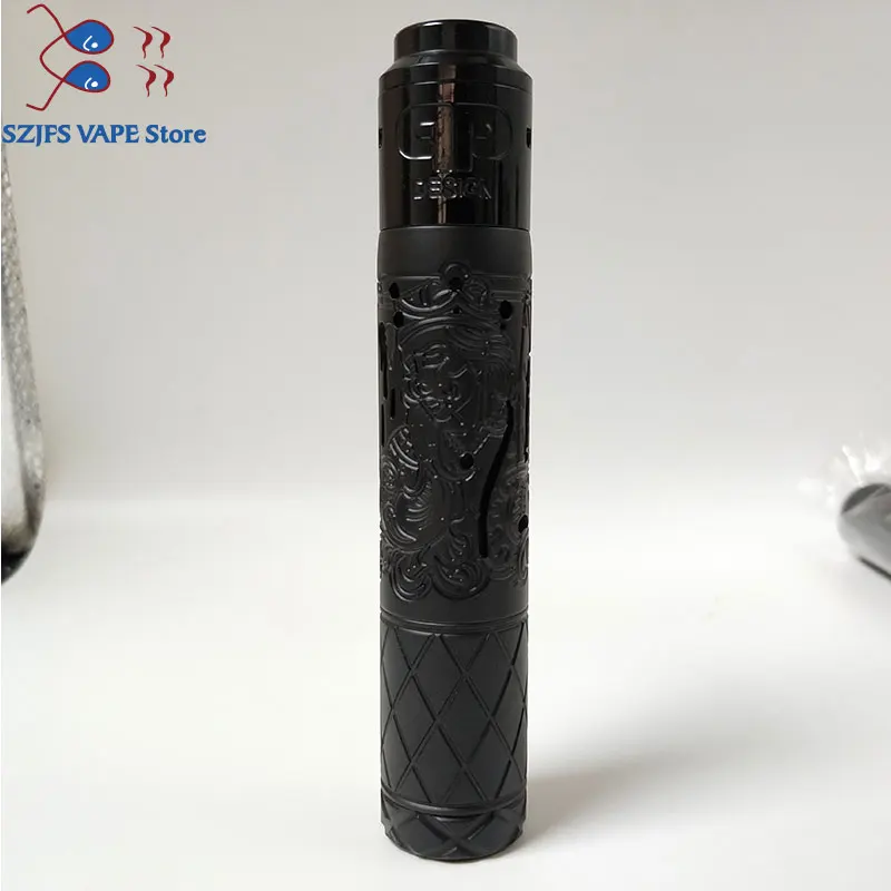 

e-cigarette vape mods Suicide queen Mod and QP KALI V2 RDA box mod kit 25mm diameter 510 with 18650 20700 21700mech vs zero