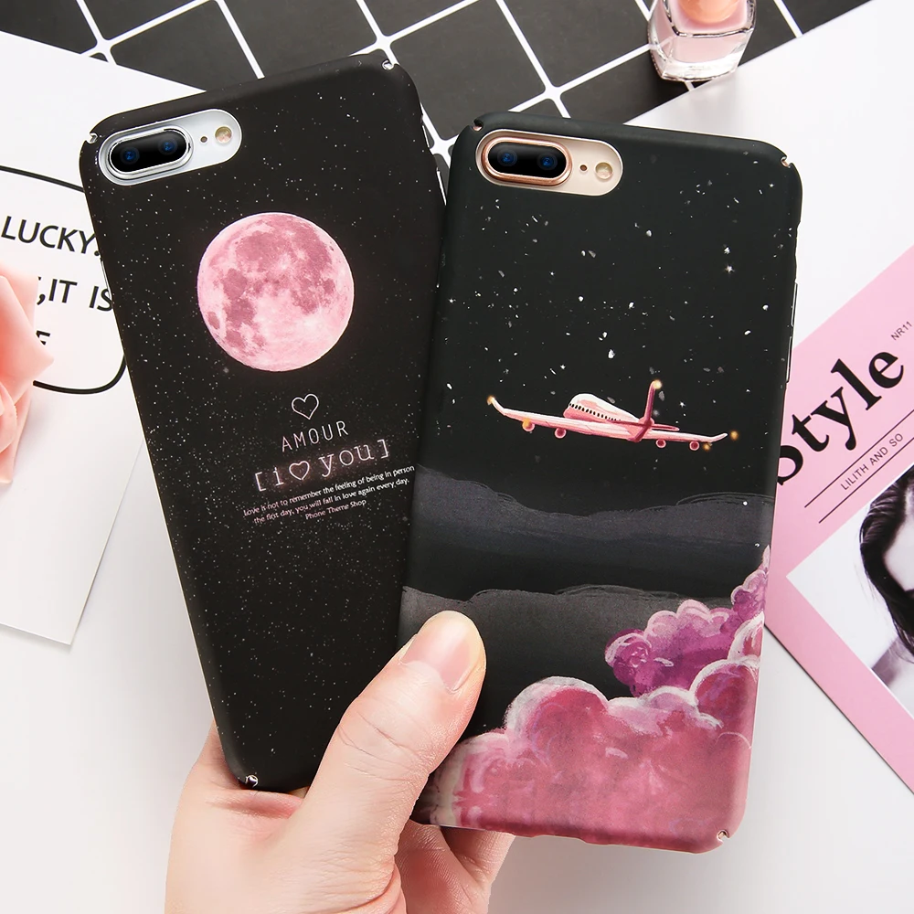 NORTHFIRE Cute Phone Case For iPhone X/XS MAX/XR Smooth Touch Hard PC Capa Cover 5/6/6s/7/8Plus Fundas Coque HOT |
