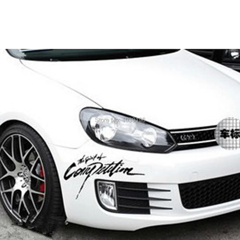 Автомобильная наклейка дух конкуренции автомобильная Наклейка для Toyota Ford Chevrolet