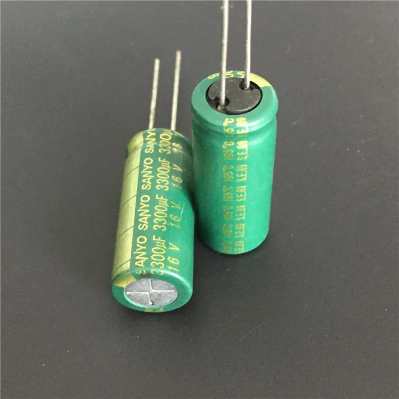 5 шт. 3300 мкФ 16 В Sanyo 12 5x30 мм 16V3300uF оригинальный Алюминий электролитический