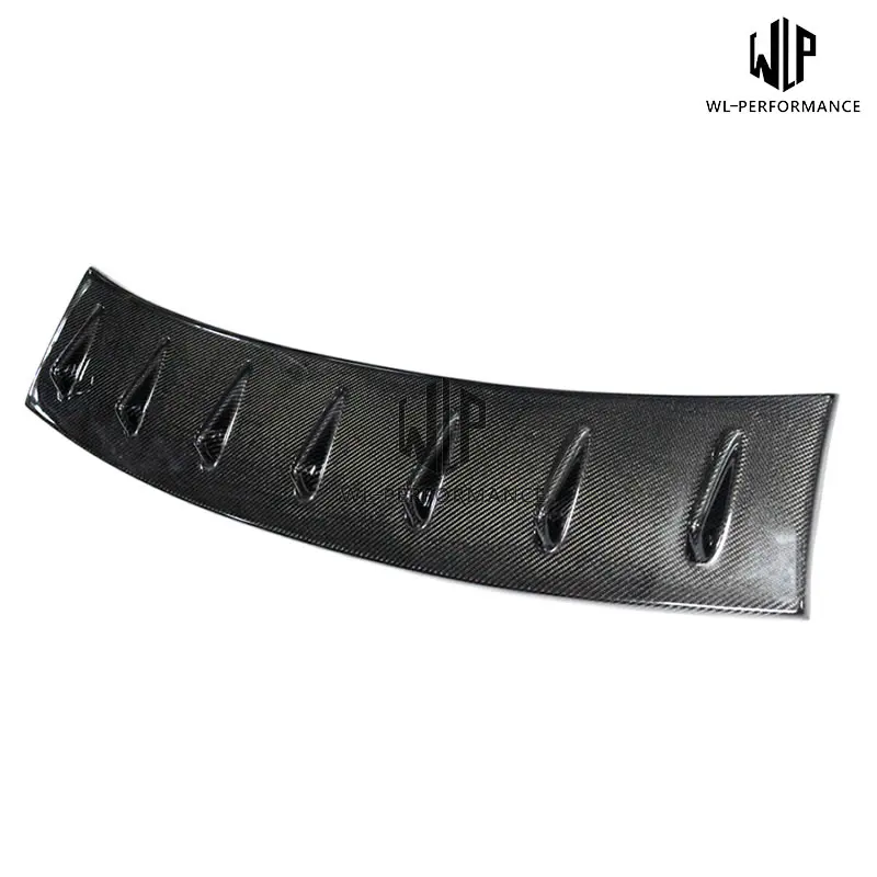 Высококачественный задний спойлер из углеродного волокна верхние крылья