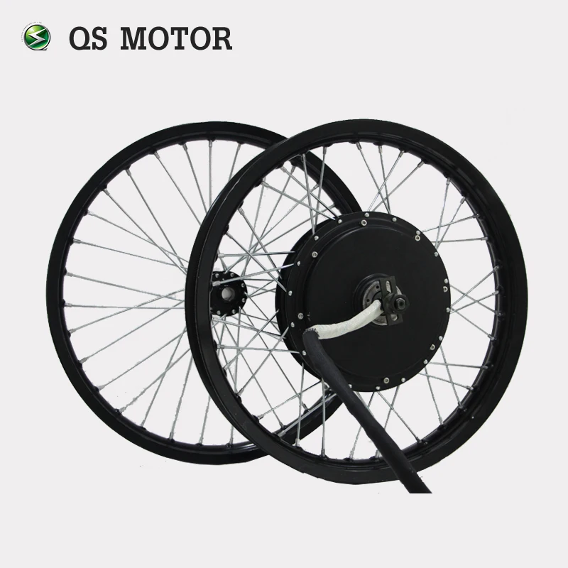 Горячая продажа QS мотор передний и задний мопед обод колеса Набор|front motor|front rearfront