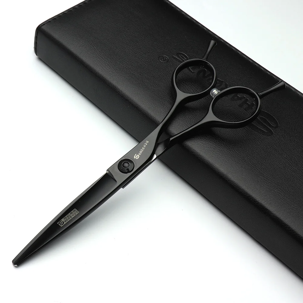 6 дюймовые профессиональные ножницы для стрижки волос изогнутые левые и правые