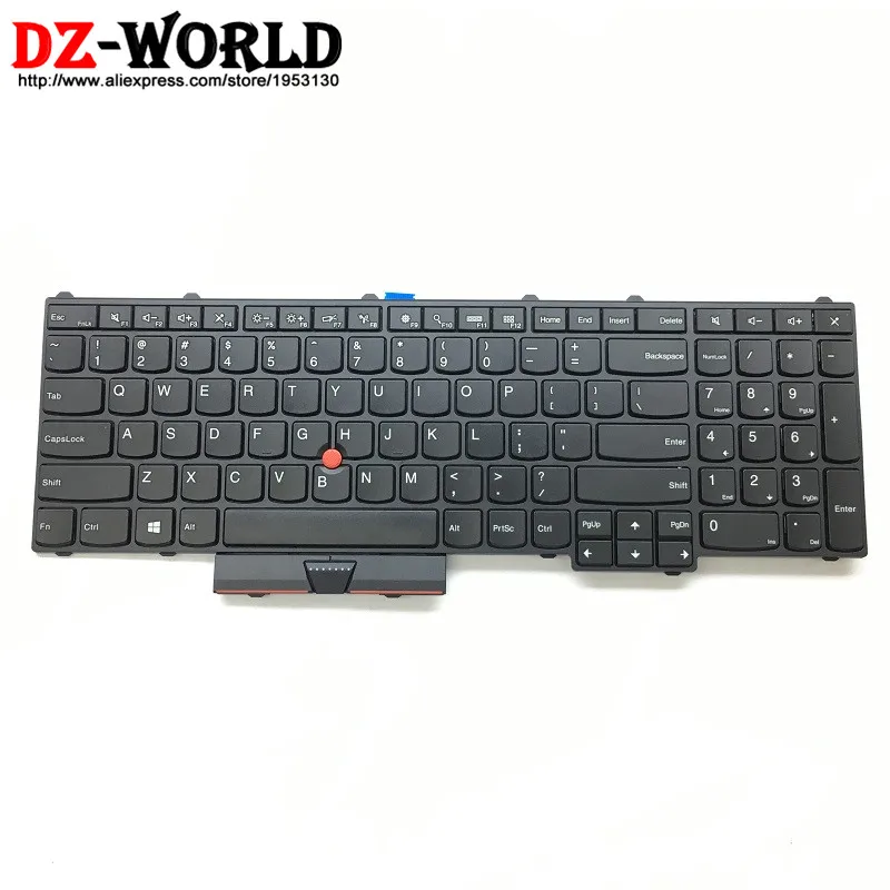Новая Оригинальная английская клавиатура для Lenovo Thinkpad P70 P50 без подсветки 00PA329
