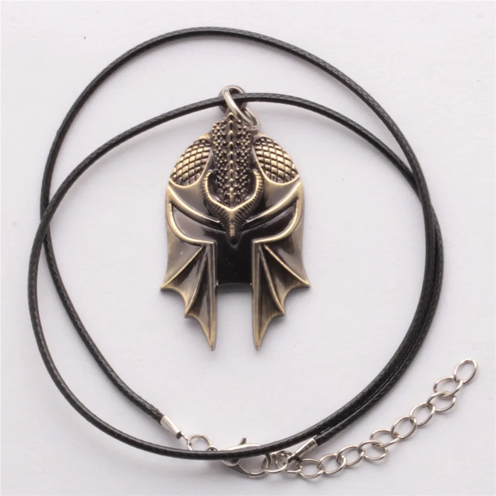 2015 Hot Online Games Dragon Age 3 Inquisition Alloy Mask Necklace tritium keychain Chaveiros llaveros for men |