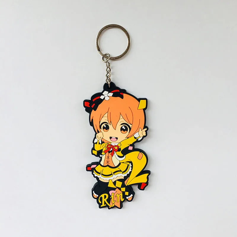 IVYYE 1 шт. LOVE LIVE серия аниме-брелок для ключей ПВХ Рисунок брелок милые игрушки брелок для ключей подарки на день рождения унисекс Новинка - Цвет: see chart