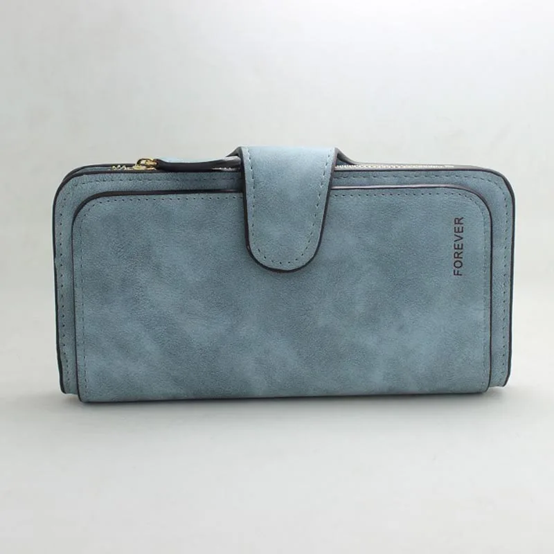 Лидер продаж Женский Длинный кошелек для девушек из искусственной кожи с пряжкой