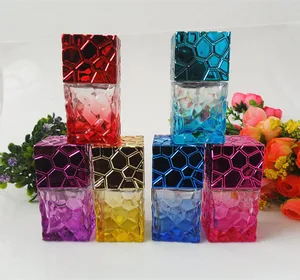 5X30 мл водный кубик дизайнерский пустой парфюм женский распылитель стеклянная многоразовая бутылка распылитель чехол