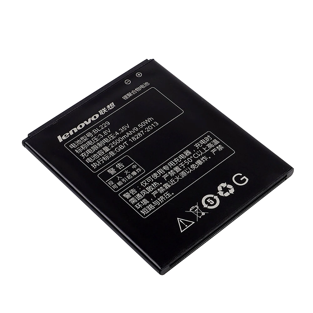 Оригинальный аккумулятор BL229 для Lenovo Gold Gladiator A8 A806 A808T akku 2500 мАч 3 8 В