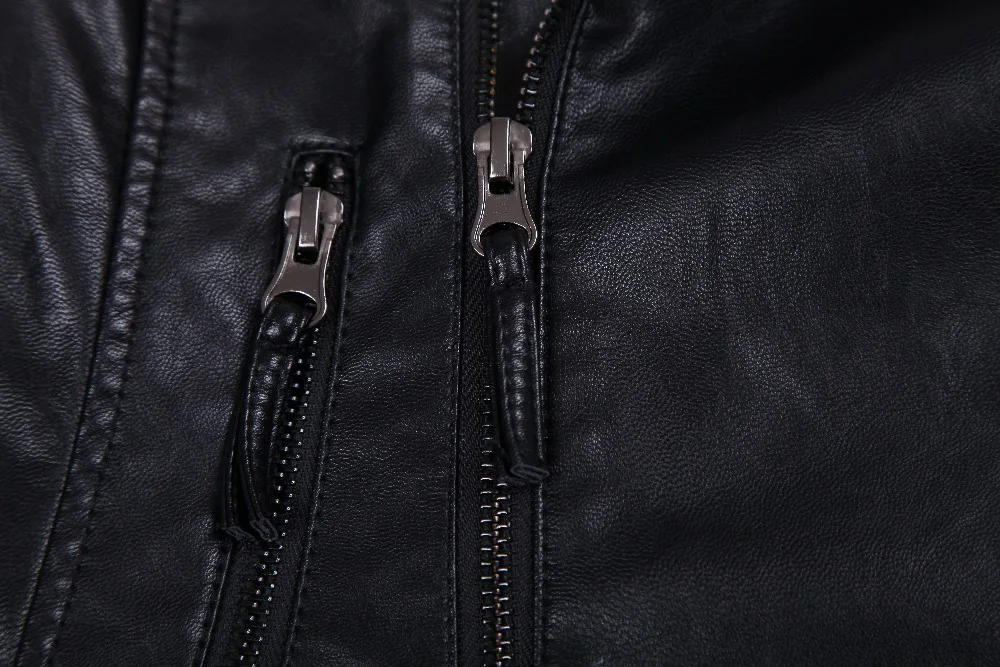 2018 Новая модная куртка из искусственной кожи Женская пальто обтягивающий