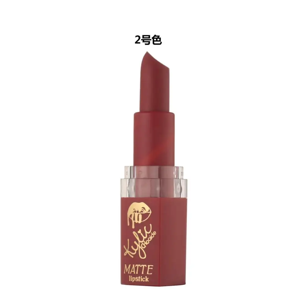 0248 A2 12 Colors Lips Gloss Makeup Waterproof Lipgloss Matte Velvet Liquid Lipstick Make up Maquiagem Lip Blam Cosmetics Tools - Цвет: 0248 A2
