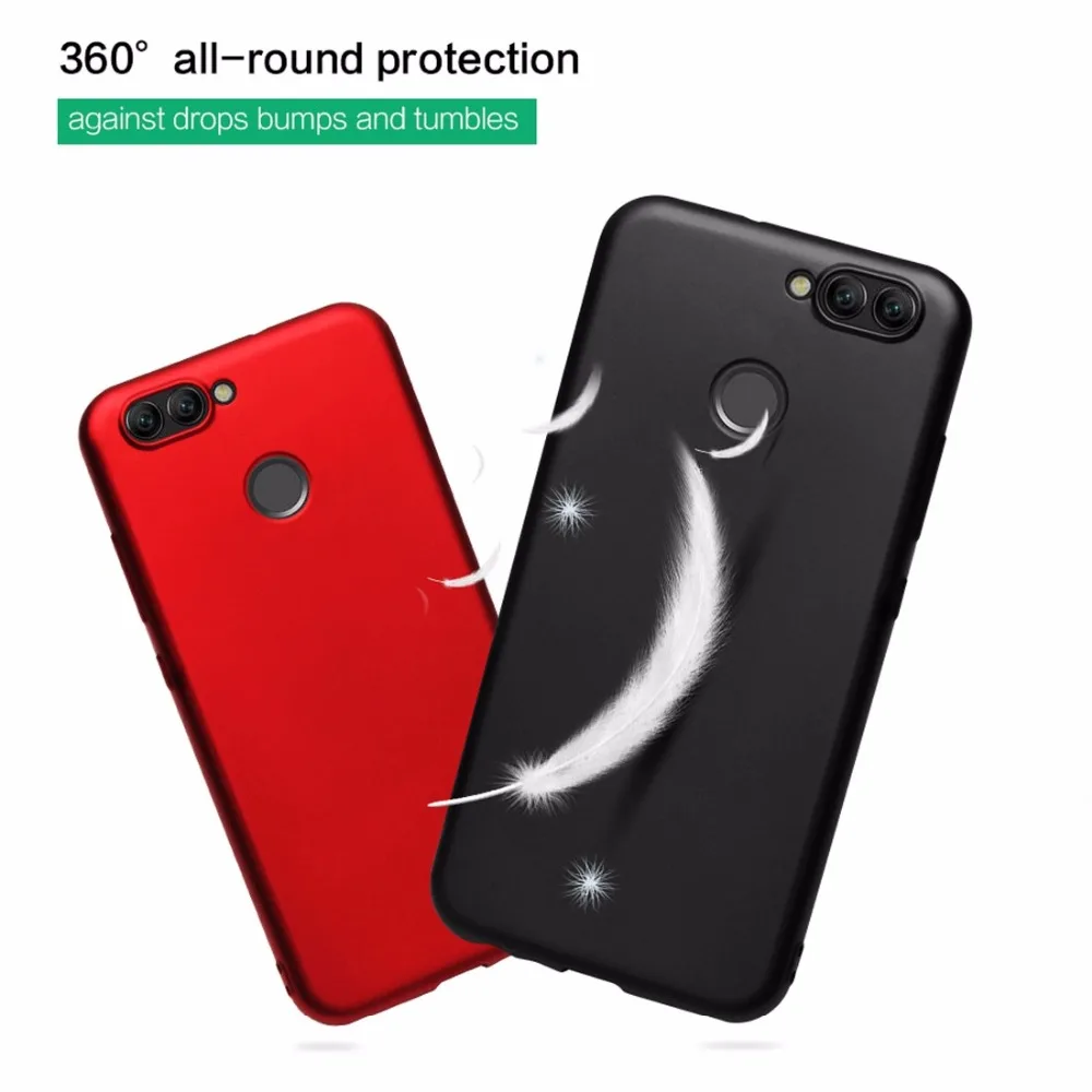 OCUBE для Huawei Nova 2 Plus защитный чехол-накладка из ТПУ с металлической краской чехлы на