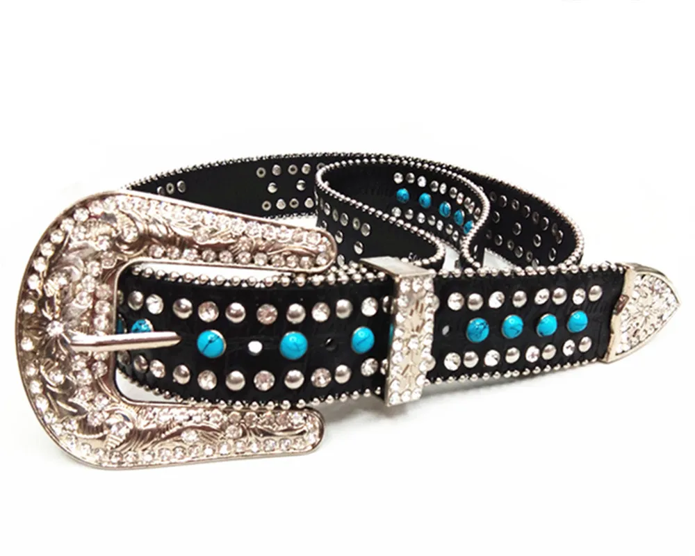 Оригинальный браслет из трех частей с бриллиантами синего цвета 3 8 см|diamond belt|belt