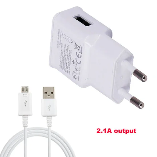 Адаптер питания Мобильный телефон EU дорожное зарядное устройство 540 a + USB-кабель