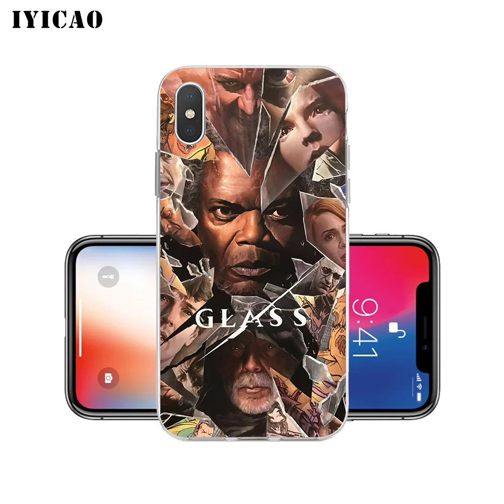 IYICAO стеклянный Мягкий силиконовый чехол для iPhone X XR XS MAX 6 6s 7 8 Plus 5 5S SE TPU | Мобильные