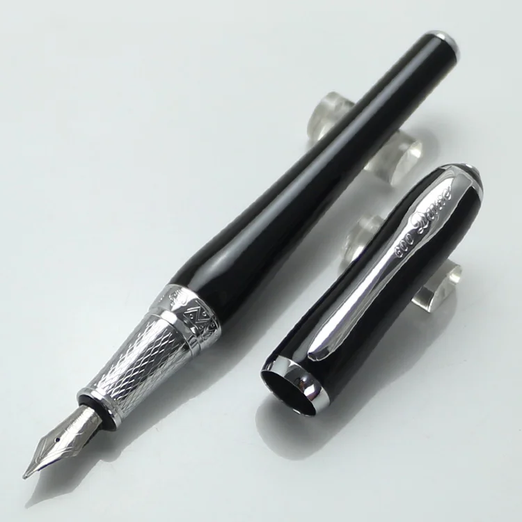 Немецкая модная черная перьевая ручка Duke 0 5 мм Iraurita Nib роскошные школьные офисные