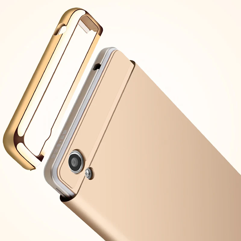 VIVO Y51 чехол Роскошный ультра-тонкий 3 в 1 защита всего тела Жесткий Чехол для
