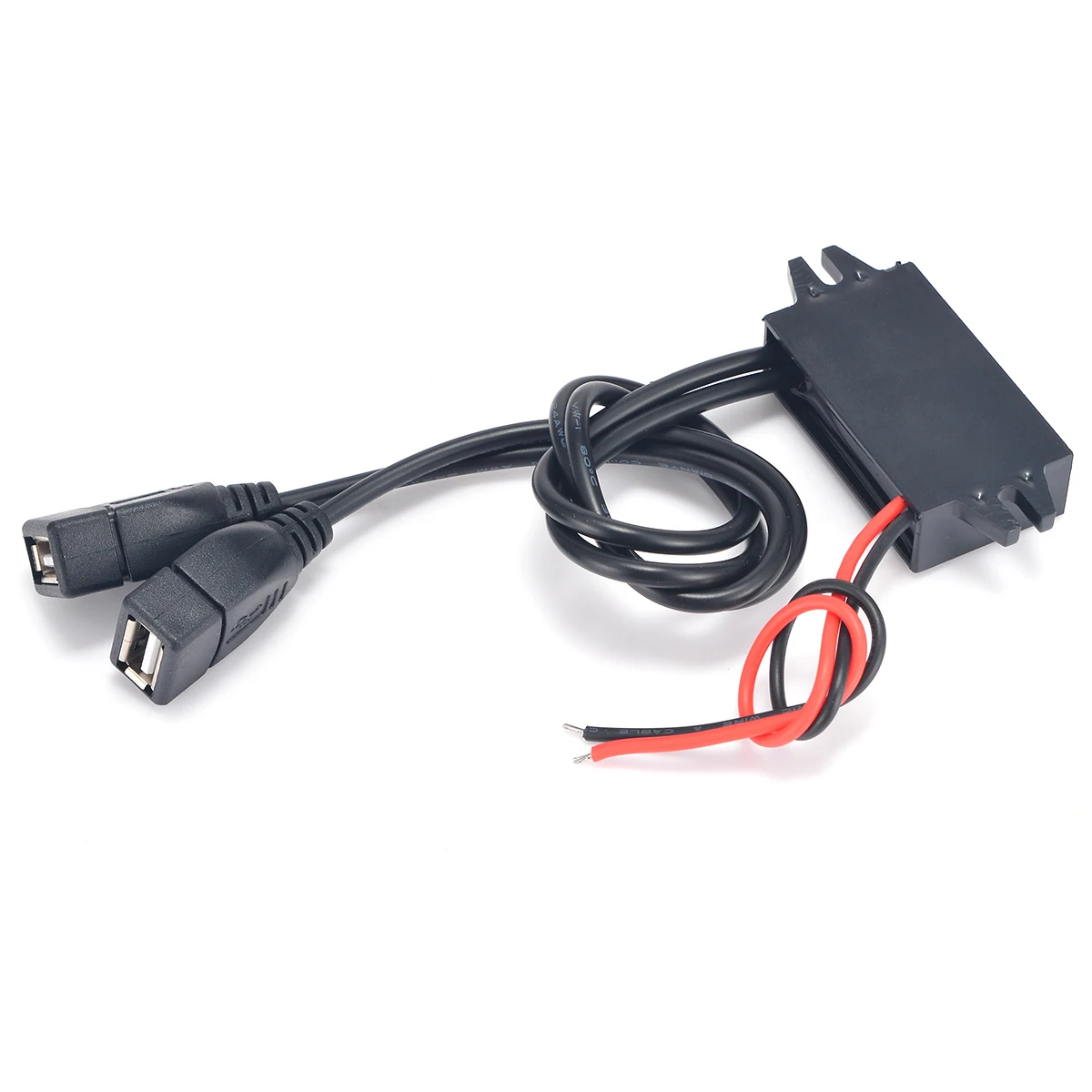 Высокое качество автомобильный преобразователь питания 12 В до 5 В двойной USB адаптер питания Разъем Автомобильный мотор 3A зарядное устройство для светодиодный дисплей автомобиля