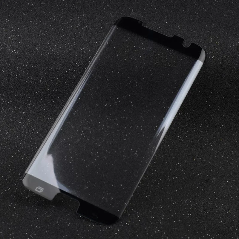 3D закаленное стекло для Samsung Galaxy S7 Edge полное покрытие круглая изогнутая