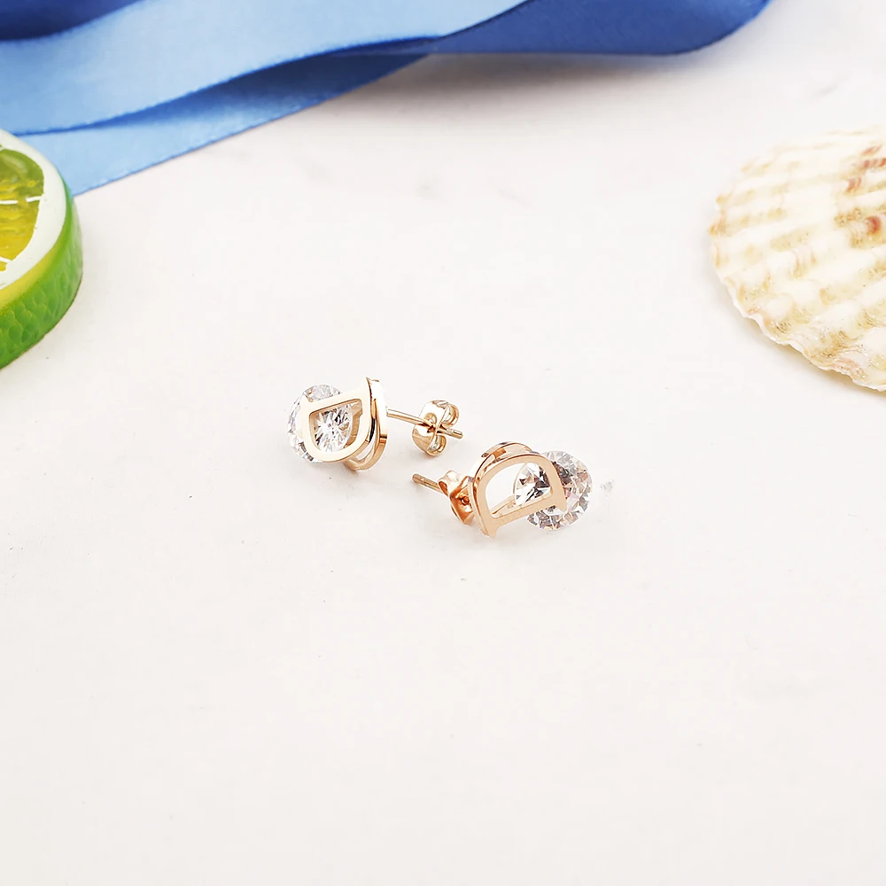 Серьги без никеля ювелирные изделия 925 из нержавеющей стали японская мода
