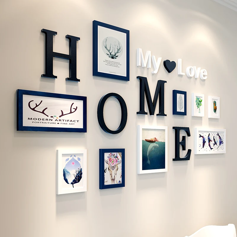 Европейский стиль домашний дизайн свадебная любовь фоторамка настенное