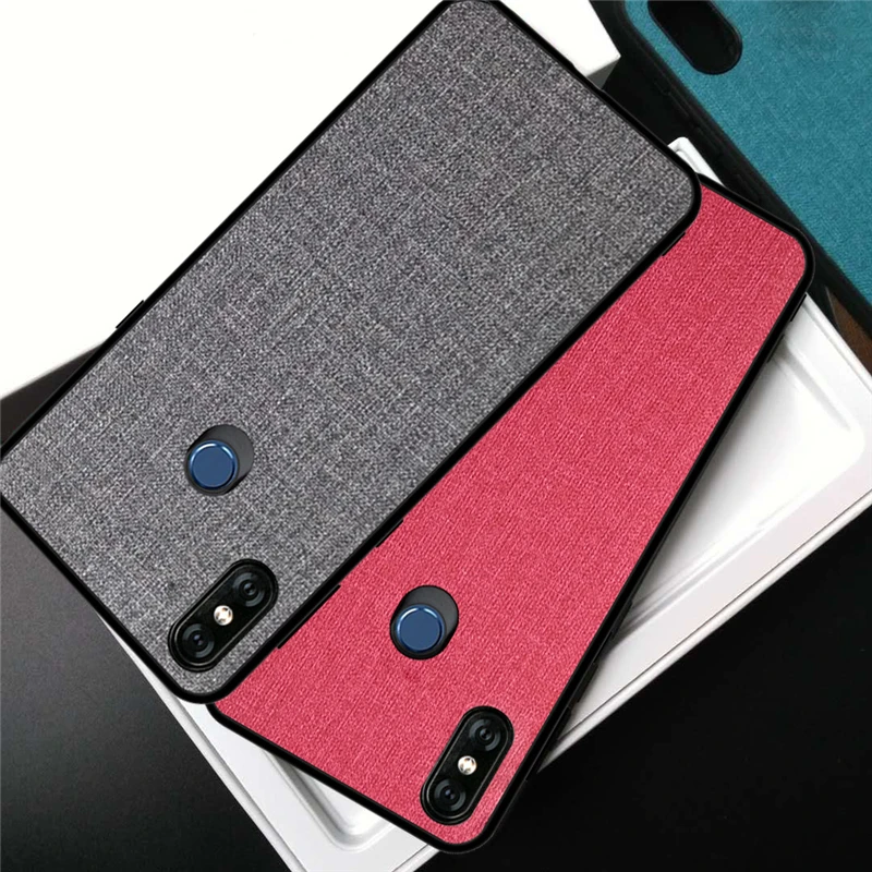 Чехол из джинсовой ткани в стиле ретро для Xiaomi Mi Mix 3 Max3 8 SE Mi8 8SE 2S 5X A1 MiA1 Xiomi Redmi Note 6 Pro