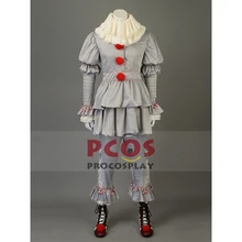 It 2017 Pennywise the Dance костюм клоуна для косплея & Boots mp003732|cosplay costume|clown