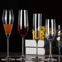 new crystal glass cup champagne beer wine cup lead free goblet glasses bar party red wine glass champagne flutes transparent