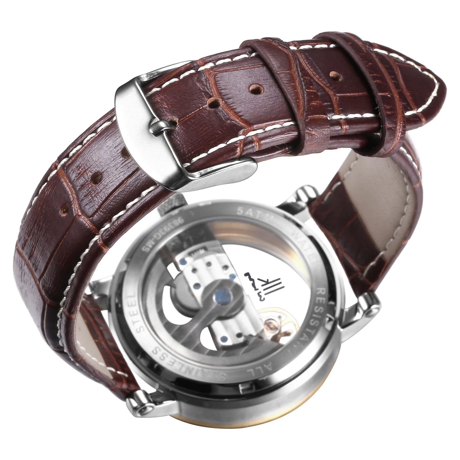 Часы наручные IK Мужские механические брендовые Роскошные автоматические с