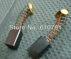 2 шт., Графитовые Щетки для электродвигателя, 6,5x7,5x12 мм