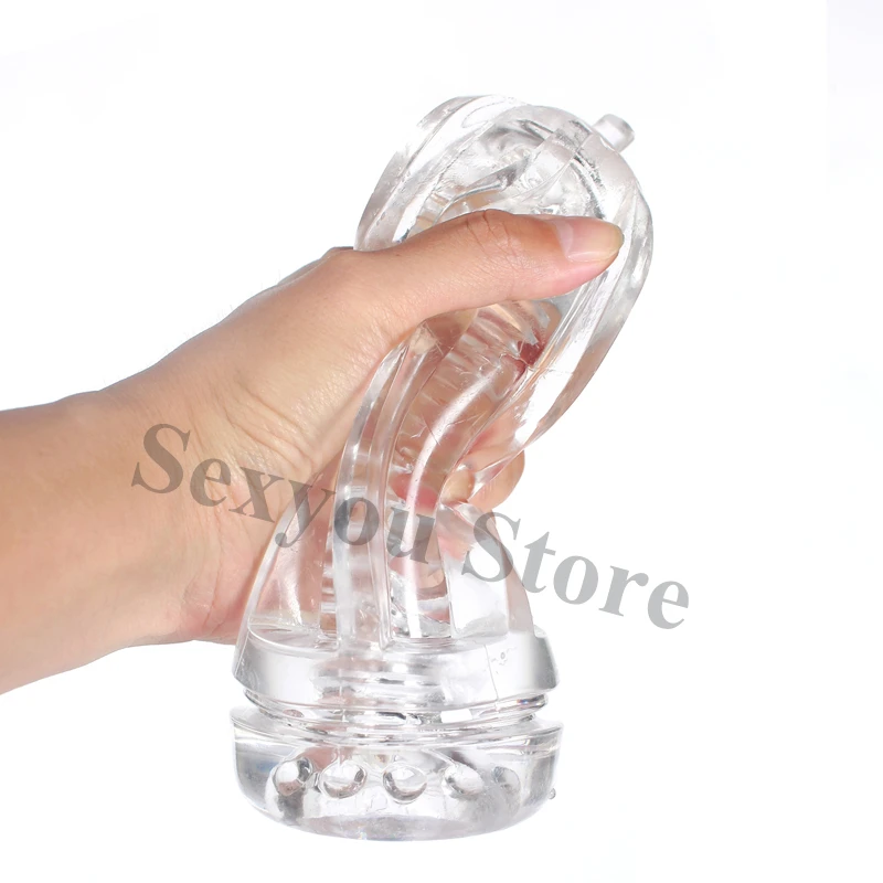Реалистичная Вагина прозрачная киска секс игрушки для мужчин массаж пениса