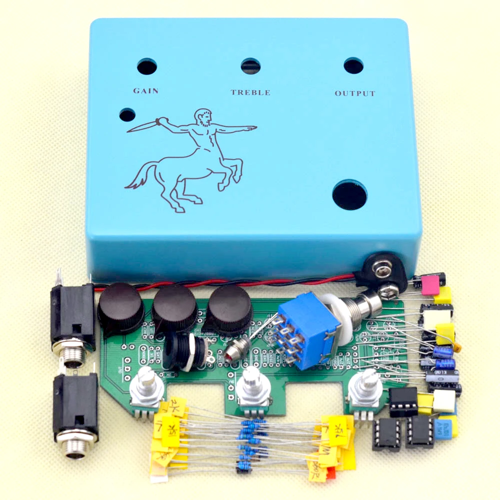 DIY KLON педаль для гитары overdrive stompbox true Bypass высококачественная Аксессуары
