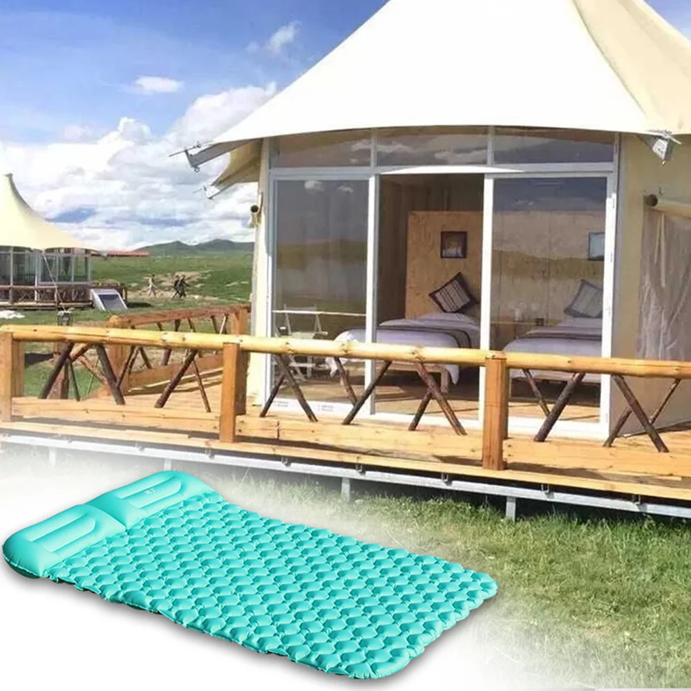 Кемпинг палатка воздушные коврики Открытый 2 человек надувная подушка для сна