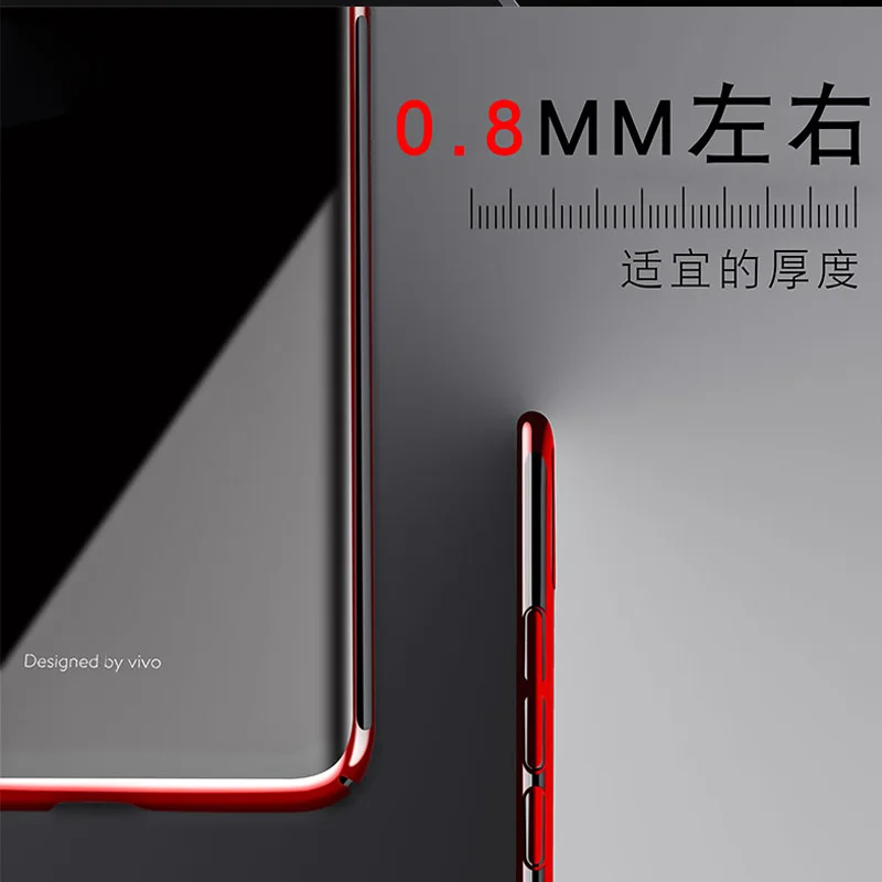 Модный жесткий силиконовый чехол с цветочным рисунком для Vivo Nex S Screen fingerprint phone case