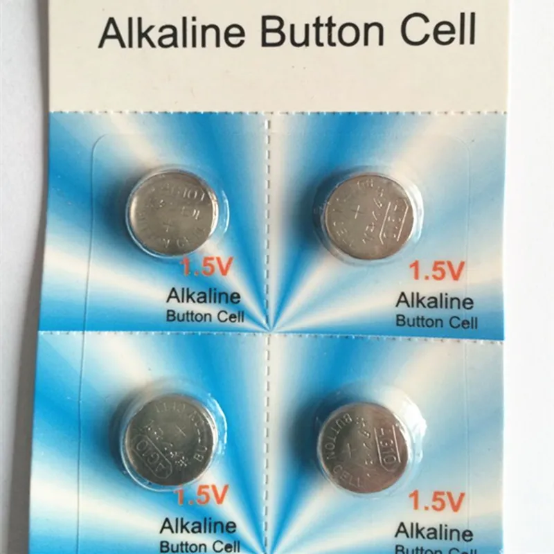 Высокое качество AG10 кнопки сотового монет Батарея 1.5 В LR1130 SR1130 LR54 SR54 389 G10 для часы