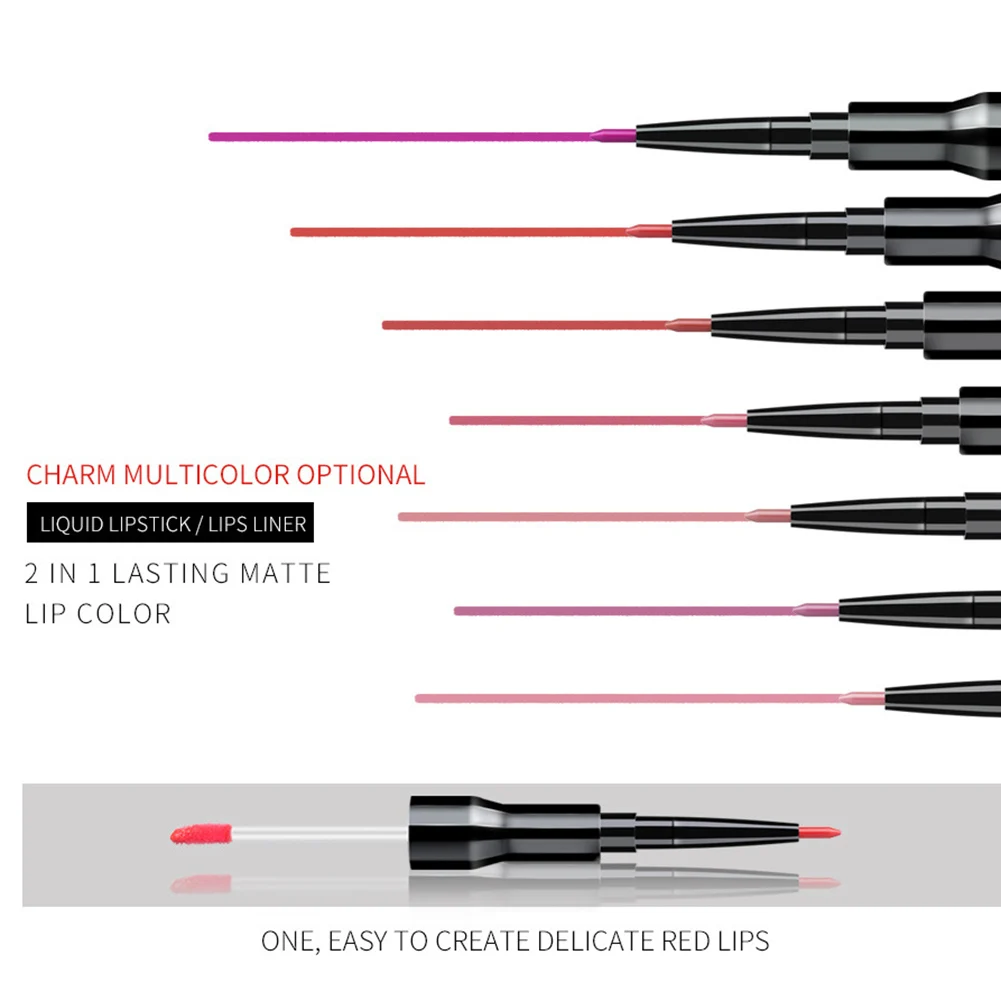 Matter Color карандаш для губ тату Макияж Губная помада водонепроницаемый блеск