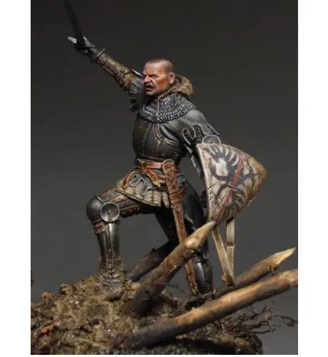 

Новый разобранный 1/24 75 мм человек на руках древний солдат 75 мм набор из смолы DIY игрушки Неокрашенная модель из смолы