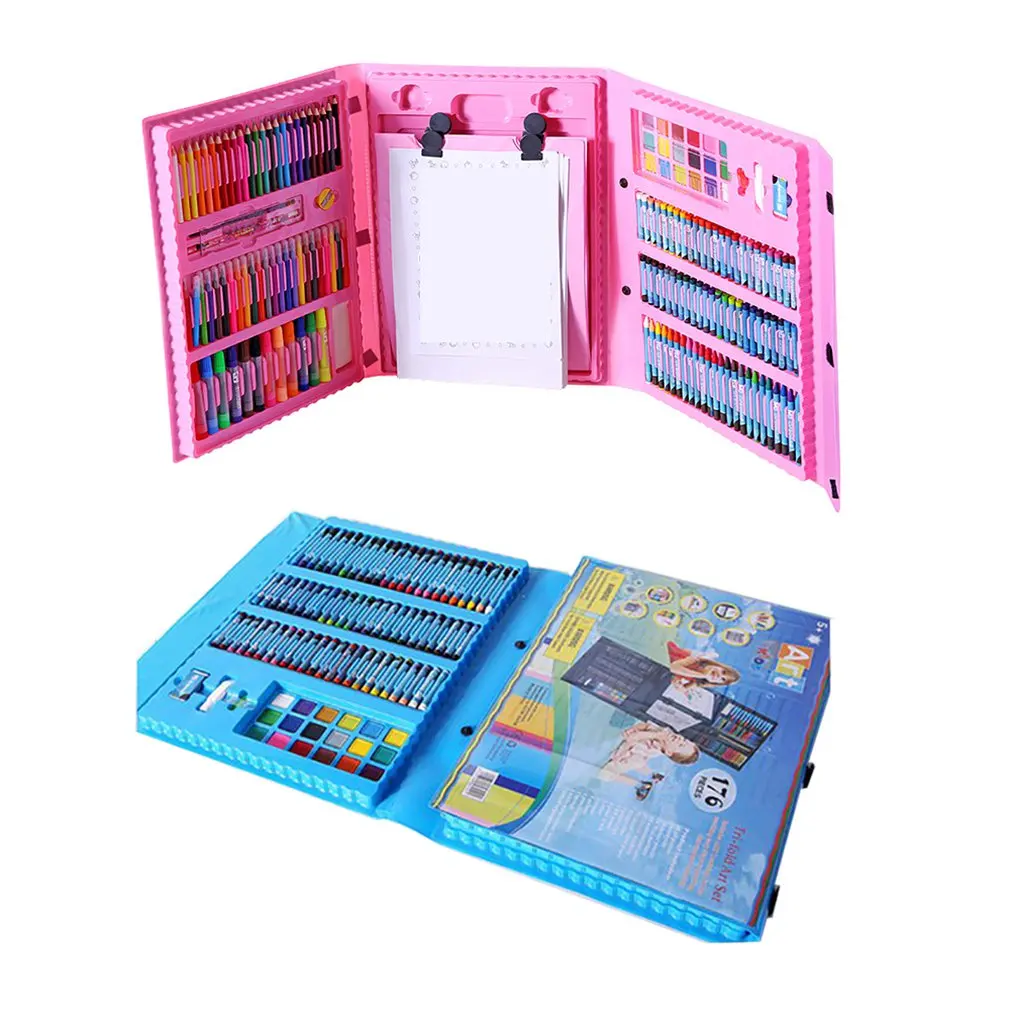 Компактный карандаш для рисования 176 шт./компл. набор акварельных ручек