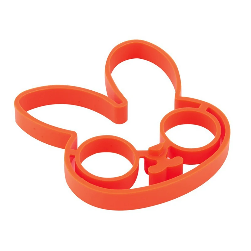 1 шт. оранжевый силиконовый Кролик Мультфильм Фрай яйцо рамка формы для блинов