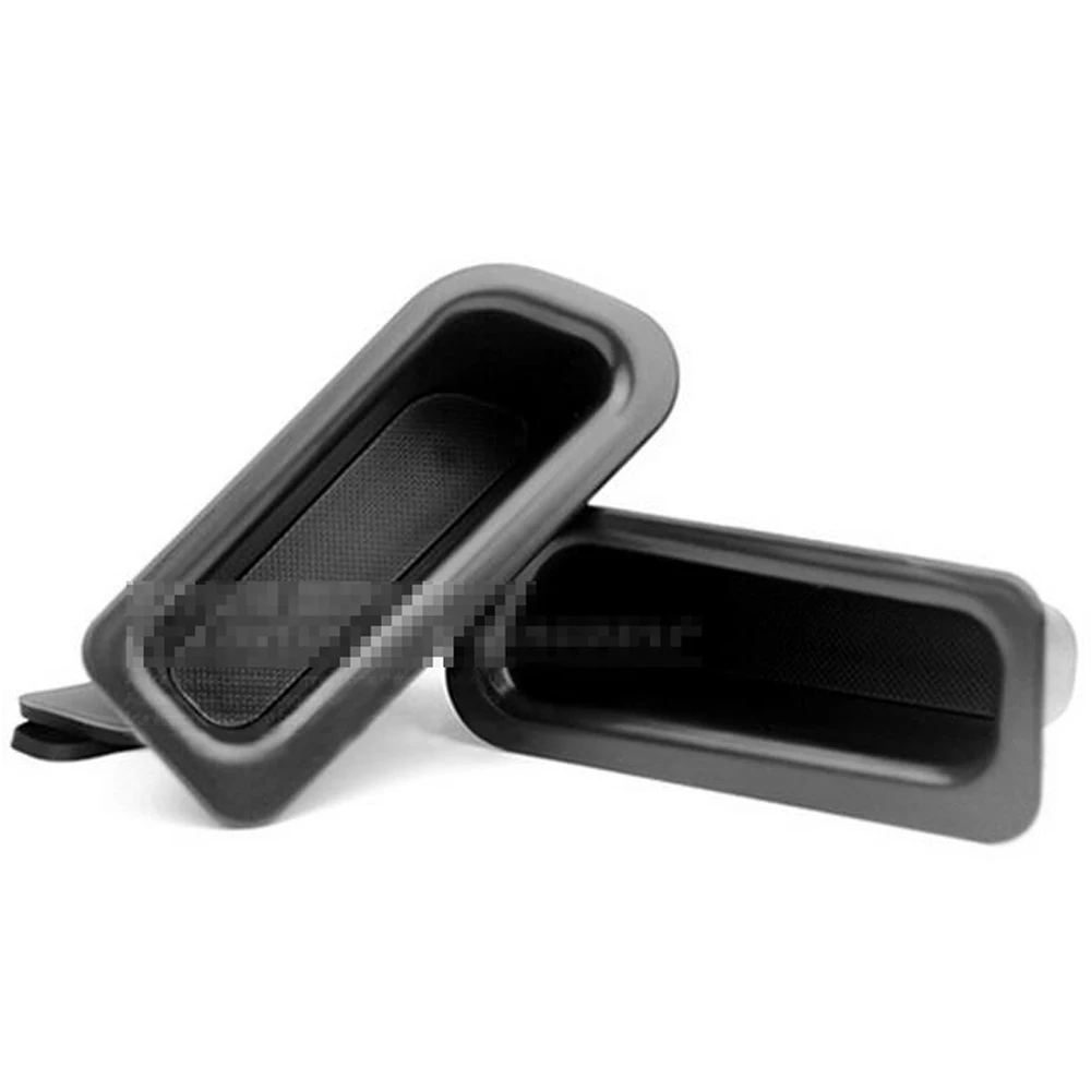 Черный 4 шт. передние и задние двери контейнера подлокотник коробка для хранения