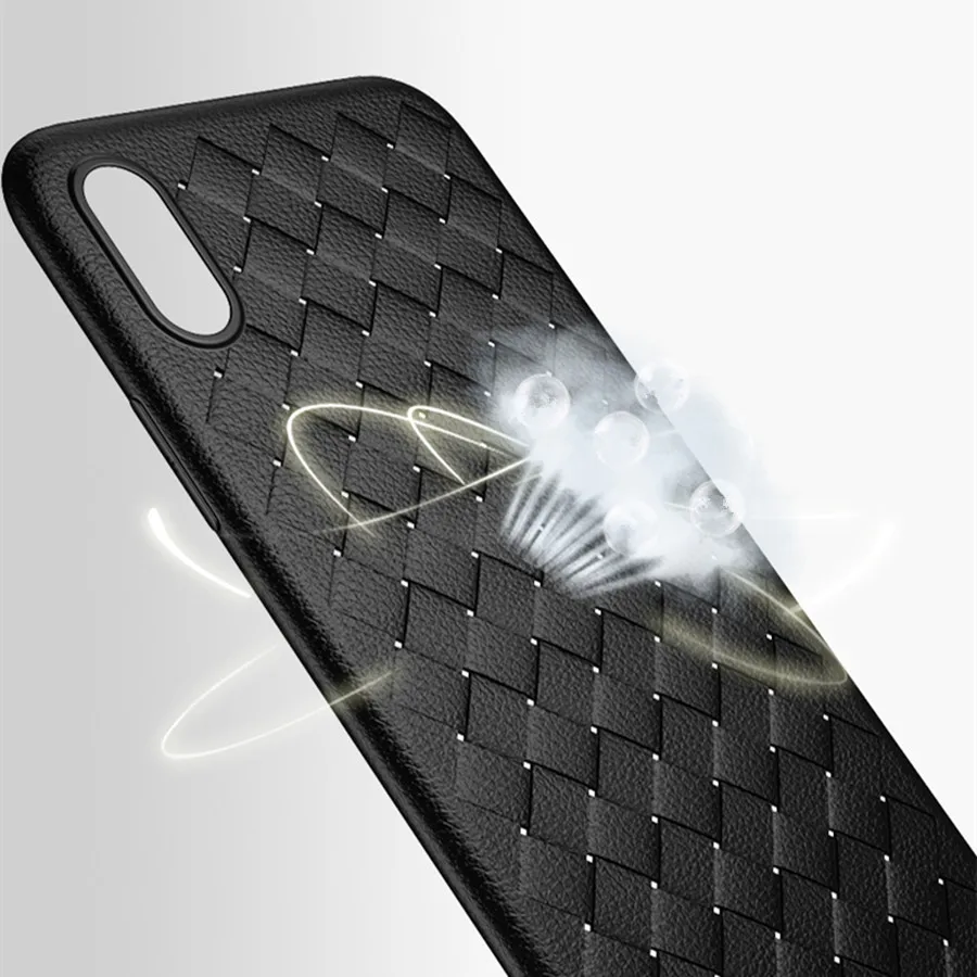 3D Weave Silicone Cover For iPhone X Case SE 5 5S 6 6S 7 8 Plus Xiaomi Redmi 4A 4X 5A 3S Note 4x 4 3 Mi A1 5X Y1 Lite Cute |