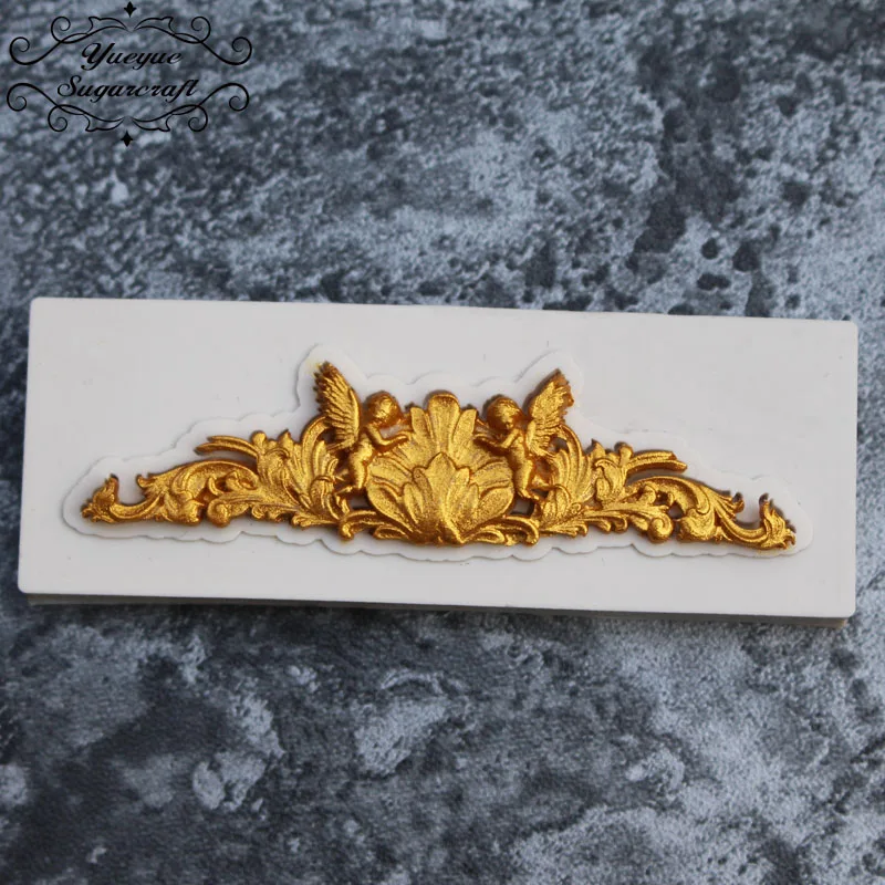 Yueyue Sugarcraft новейшая силиконовая форма Bayby для помадки инструменты украшения