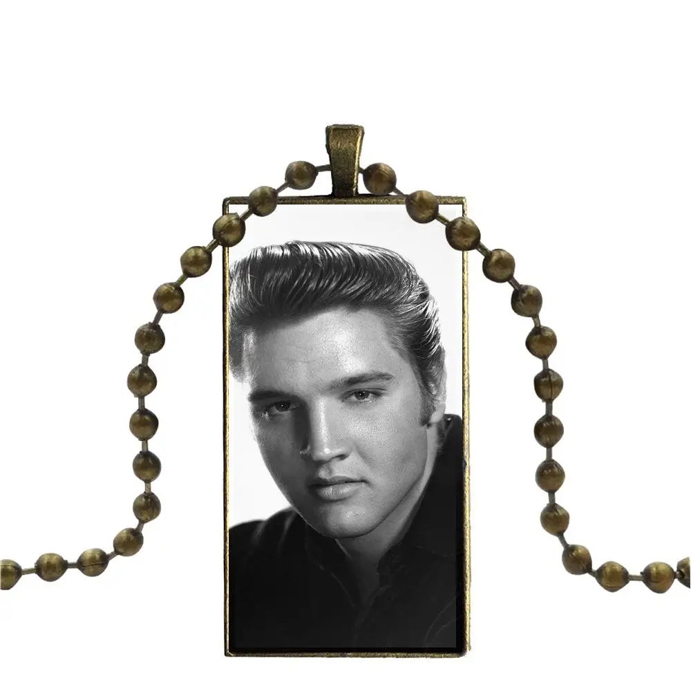 Кантри музыка Элвиса Пресли для мужчин женщин бижутерия со стеклянными