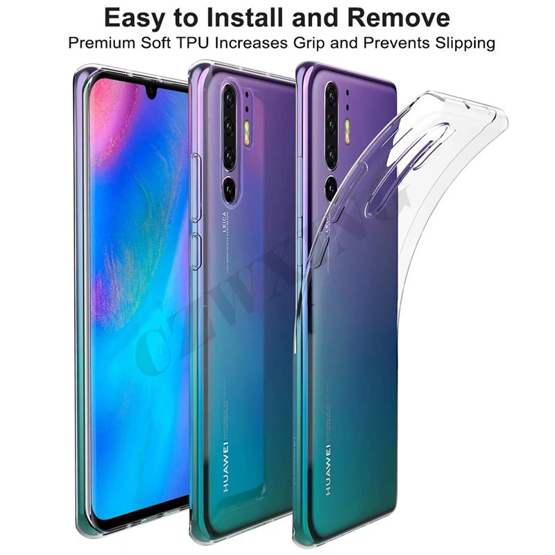 Чехол для Huawei P30 чехол Lite мягкий силиконовый накладка телефона Pro P30Lite P30Pro P