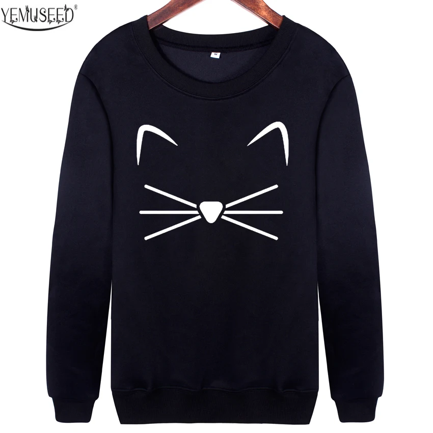 

YEMUSEED NEW Women Sweatshirts Print Tops Fashion Girl Sweatshirts WMH135