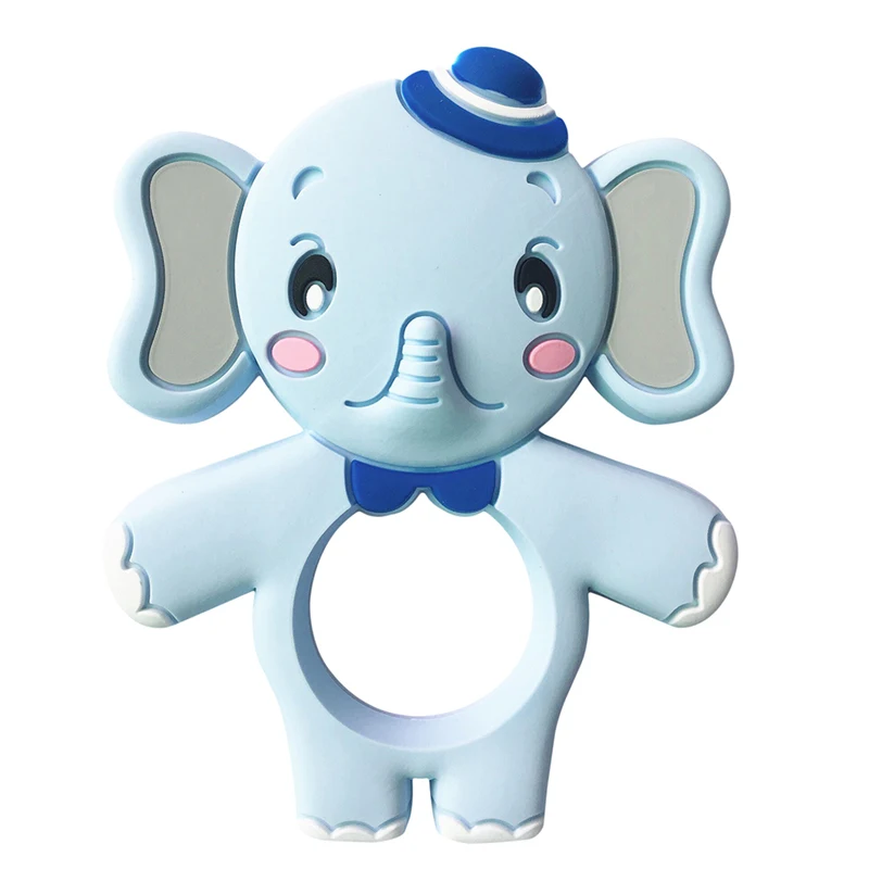 Силиконовые Прорезыватели для зубов в виде животных 13 цветов|baby toys|educational baby