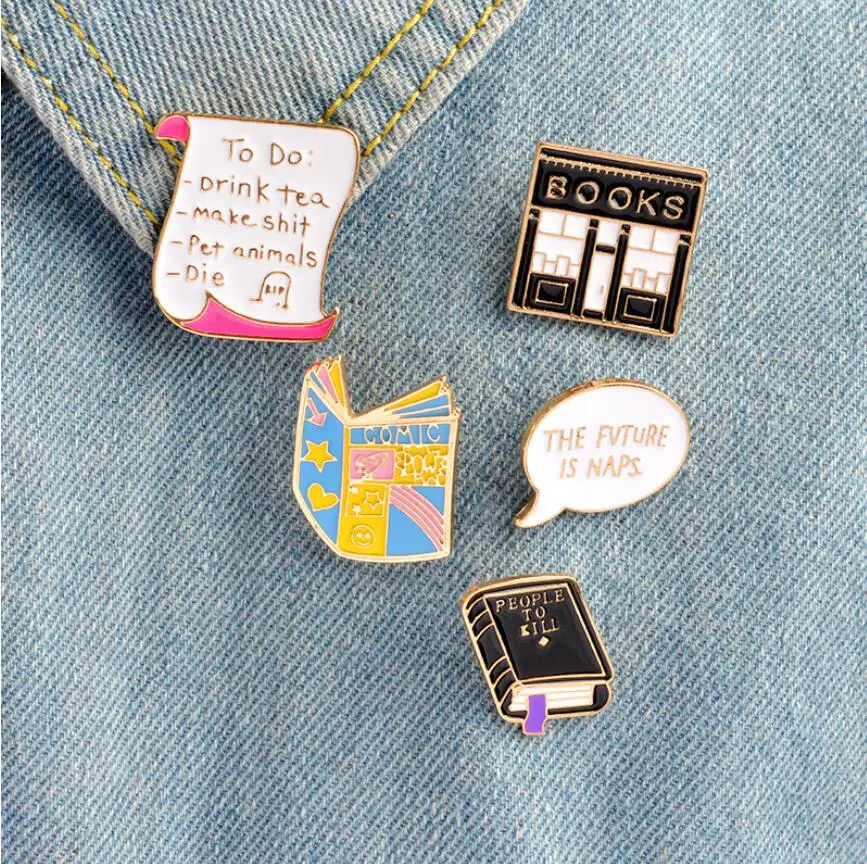 Oly2u модные красочные эмалированные булавки броши для женщин мультфильм животное